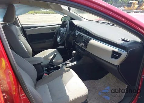 2016 Toyota Corolla Le z USA, uszkodzony, nr VIN 2T1BURHE8GC603036